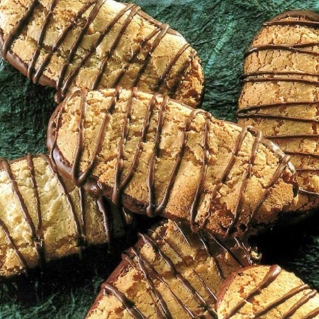 Recette des biscuits aux amandes et chocolat