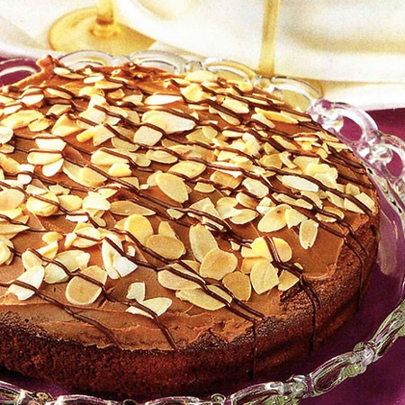 Recette du Gâteau au chocolat et aux amandes
