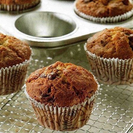 Recette des Muffins aux pépites de chocolat